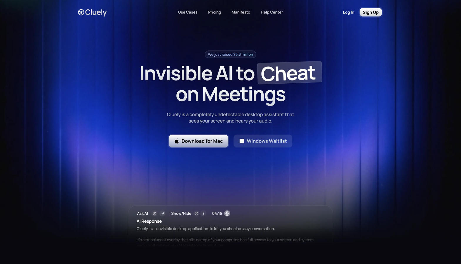 Aceternity UI 網站畫面